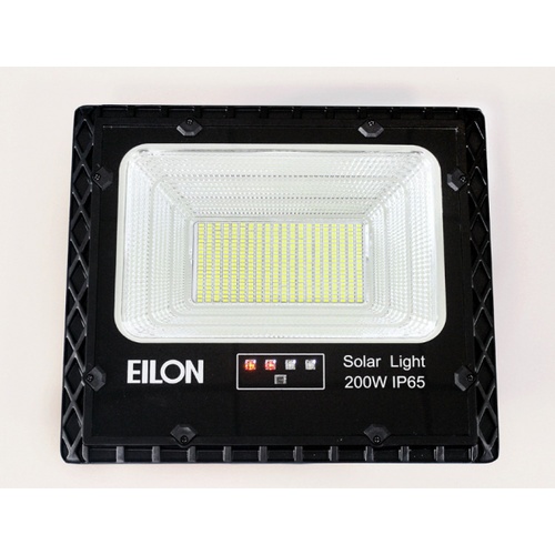 EILON โคมไฟฟลัดไลท์โซลาร์เซลล์ 200W DL รุ่น FDJ-200 แสงเดย์ไลท์