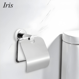 Iris ที่ใส่กระดาษชำระสแตนเลส201 รุ่น เวนิส-TH01 ขนาด 14.5x15.5x6 ซม. สีโครเมี่ยม