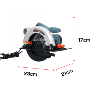 SENIX เลื่อยวงเดือนไฟฟ้า 7นิ้ว 1400W รุ่นPSCE14-M-EU สีน้ำเงินดำ