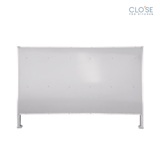 CLOSE เคาน์เตอร์อเนกประสงค์ ขนาด 121.50x45x85 ซม. สีเงิน