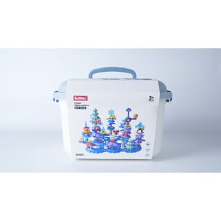 TOYS ของเล่นชุดตัวต่อป่าฤดูหนาวสัตว์ต่างๆ #958C ขนาด(33x27x23ซม.) 