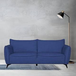 PULITO โซฟาผ้า 2 ที่นั่ง รุ่น Xandra – 01 ขนาด 86x196x82 ซม.สีน้ำเงิน