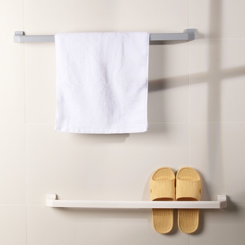 Primo ราวพาดผ้าพลาสติก รุ่น B013L-BE ขนาดยาว 60 ซม. สีขาว