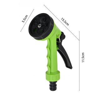 Tree O ปืนฉีดน้ำแบบปรับ5รูปแบบ รุ่นGLB-8209-0 สีเขียวดำ