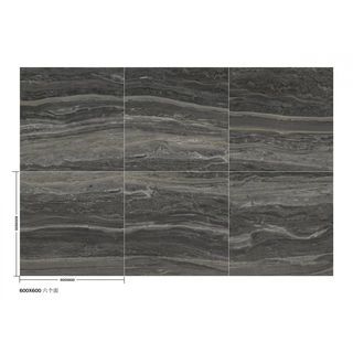 Marbella 60x60 กระเบื้องพอร์ซเลน รุ่น คาลิโอ แบล็ค-สี ดำ Glazed Tile P6043 (4P) Random