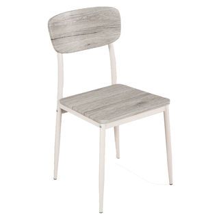 DELICATO ชุดโต๊ะอาหาร 2 ที่นั่ง รุ่น HAMO โต๊ะ : 70x70x76.5 ซม. เก้าอี้ : 41x45.5x84.5 ซม. สีไม้ธรรมชาติ