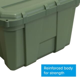 INABOX กล่องเก็บของ Heavy Armour N80216GN-38L ขนาด 38.3x33.1x53 cm. สีเขียว