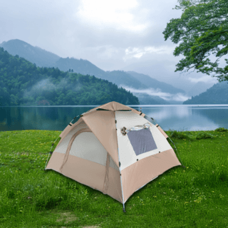 SUMMER SET เต็นท์สนาม  รุ่น OUTLY ขนาด 200x200x135 ซม. สีกากี