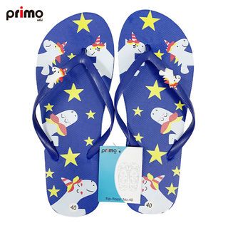 Primo รองเท้าแตะ หูหนีบ B09 No.40 สีน้ำเงิน