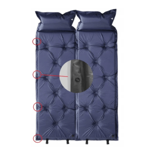 SUMMER SET ที่นอนพอง รุ่น Zone ขนาด 60X183X2.5CM สีกรมท่า