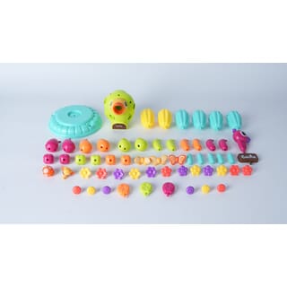 TOYS ของเล่นชุดตัวต่อบ้านต้นกระบองเพชร 59ชิ้น #954B ขนาด(24x17x15.5ซม.)