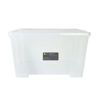 GOME กล่องเอนกประสงค์ 110L ขนาด 47x69x41cm. รุ่น 6655 สีใส
