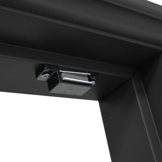 CLOSE บานซิงค์เดี่ยว ABS ขนาด 46x66 ซม. VICTORIA สีชาร์โคล