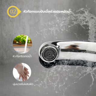 Iris ชุดอ่างล้างหน้าครบเซ็ท รุ่น แฟร์ XST10-2