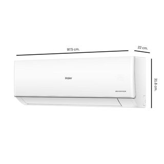 HAIER เครื่องปรับอากาศ Inverter ขนาด 24,000 BTU รุ่น HSU-24VQRC05 สีขาว