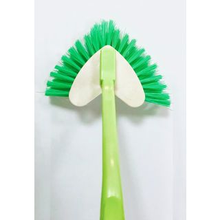ANCHOR แปรงขัดพื้นและผนังด้ามสั้น รุ่น ซุปเปอร์ฮาร์ท สีเขียว