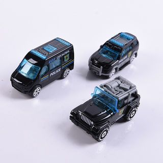 TOYS ของเล่นชุดรถตำรวจพร้อมเฮลิคอปเตอร์ บรรจุ8คัน คละแบบ#G3388F (27.6x22x4.1ซม.)