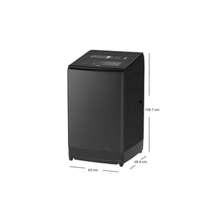 HITACHI เครื่องซักผ้าอัตโนมัติฝาบน 15 กก. SF 150THV GG