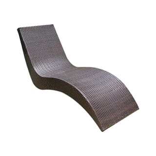 SUMMER SET เตียงริมสระหวายเทียม รุ่น ภูเก็ต ขนาด 65x180x80ซม.สีน้ำตาลเข้ม