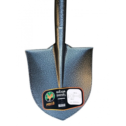 POLLO พลั่วขุด 23x30x100ซม. รุ่น S503MY สีดำ