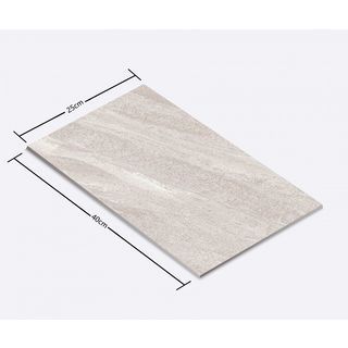 Marbella กระเบื้องเซรามิคปูผนัง 10x16 นิ้ว ออโรร่า ไลท์เกรย์ LDR12 Matt (15P)