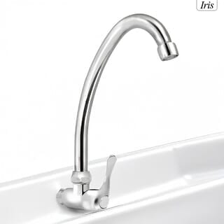 Iris ก๊อกอ่างล้างจาน แบบติดผนัง ตัว C รุ่น GH11_IRIS