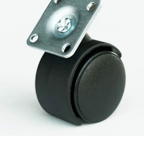 KAMPER ล้อแป้นหมุน Black Nylon 30มม (1.2นิ้ว) รุ่น TWP-30

