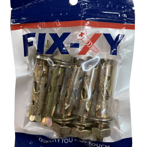 พุคเหล็ก 3/8 รุ่น EB-04-A (5ชิ้น/แพ็ค) FIX-XY