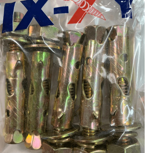 พุคเหล็ก 3/8 รุ่น EB-04-A (5ชิ้น/แพ็ค) FIX-XY