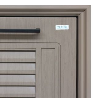 CLOSE บานซิงค์เดี่ยว ABS ขนาด 46x66 ซม. VICTORIA  สีปาล์มโอ๊ค 