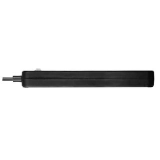 EILON รางปลั๊กไฟ รุ่น MSC45THNB-GHE 4 ช่อง 1 สวิตซ์ 10A 2200W 5เมตร สีดำ