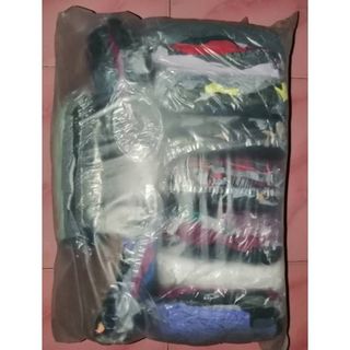 ผ้าเย็บวนคละสี น้ำหนัก 10 กิโลกรัม ขนาด 10 นิ้ว