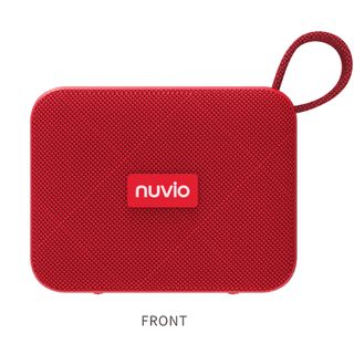 NUVIO ลำโพงบลูทูธพกพา รุ่น TF-M27 สีแดง