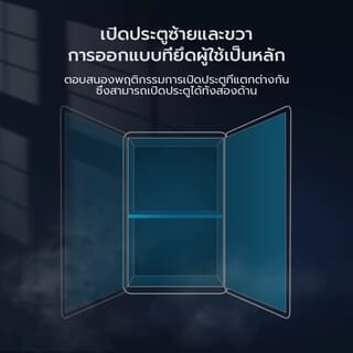 CHiQ ตู้เย็นมินิบาร์ ขนาด 3Q รุ่น CSR92DS สีเงิน