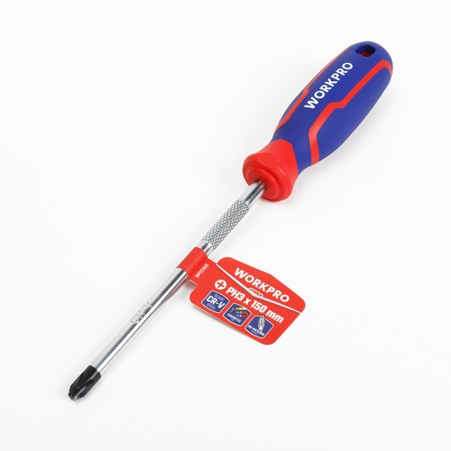 WORKPRO ไขควงปากแฉก ขนาด 3x6” รุ่น WP221032