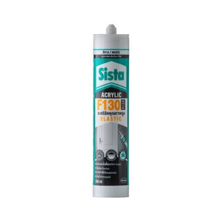 SISTA กาวยาแนวอะครีลิค F-130  สีขาว