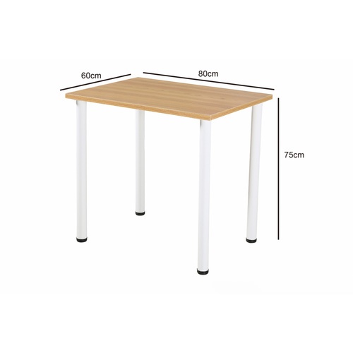 SMITH โต๊ะทำงาน รุ่น WK8060WDWT ขนาด 80x60x75 ซม. ท็อปหนา 2.3 ซม.สีไม้ (1/2)