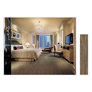 Marbella กระเบื้องปูพื้นลายไม้ 20x100x0.98cm. รุ่น 204  (1.2 ตร.ม./กล่อง) (6แผ่น) A.