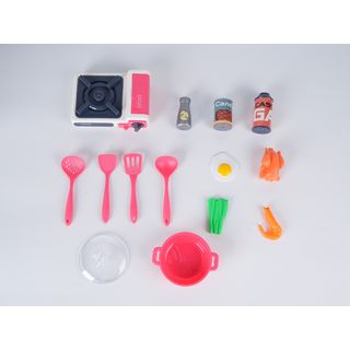 TOYS ชุดของเล่นอุปกรณ์ครัวและอุปกรณ์ครบเซ็ท(36ชิ้น) รุ่น GJJ-H-55 ขนาด 40.8x8x30.5 ซม. คละสี