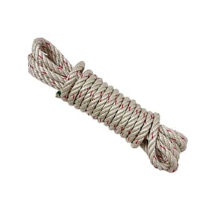 HUMMER เชือกใยยักษ์ ขนาด 6มม. ยาว 20เมตร รุ่น SP06-20 สีขาวคาดแดง