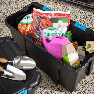 INABOX กล่องเก็บของ Heavy Forte N54407-65L ขนาด 78x37x38.3 cm. สีดำ