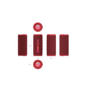 NUVIO ลำโพงบลูทูธพกพา รุ่น TF-25C5 สีแดง