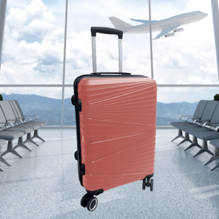 WETZLARS กระเป๋าเดินทาง 20 นิ้ว รุ่น Cheryl-R20 ขนาด38x21.5x56 สีโรสโกลด์