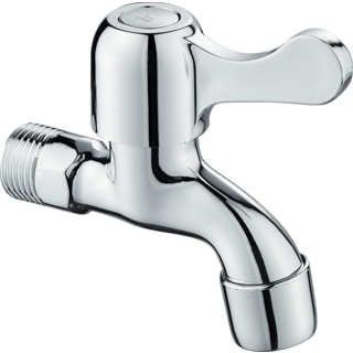 Iris ก๊อกล้างพื้นปากกรอง รุ่น GBH-LT1741 ขนาด 9.9x3x8.9 สีเงิน