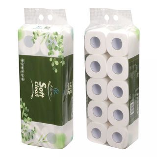 KLEARA กระดาษชำระแบบม้วน 4 ชั้น รุ่น JMix-20M บรรจุ 10 ม้วน/แพ็ค