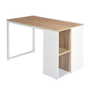 SMITH โต๊ะทำงาน รุ่น BOKA ขนาด 120x60x75 ซม. สีขาว 