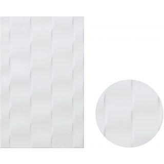 Marbella กระเบื้องเซรามิคปูผนัง 10x16 นิ้ว โฟเซ่น-ไวท์ ZX9020 (N) Gloss (15P)