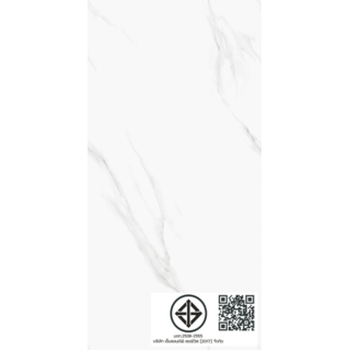 Marbella 60x120 ซม. กระเบื้องพอร์ซเลน รุ่น ลิโน่ไวท์  D12701  (3P/2.16 ตร.ม.) Gloss  Random