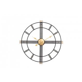 COZY นาฬิกาแขวนติดผนัง รุ่น AUGUST ขนาด 60x60x4.2 ซม. สีดำ