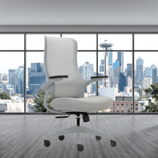 SMITH เก้าอี้สำนักงาน MIDDLE BACK รุ่น GOHAN -01 ขนาด 64x68x109-116 ซม. สีเทา
